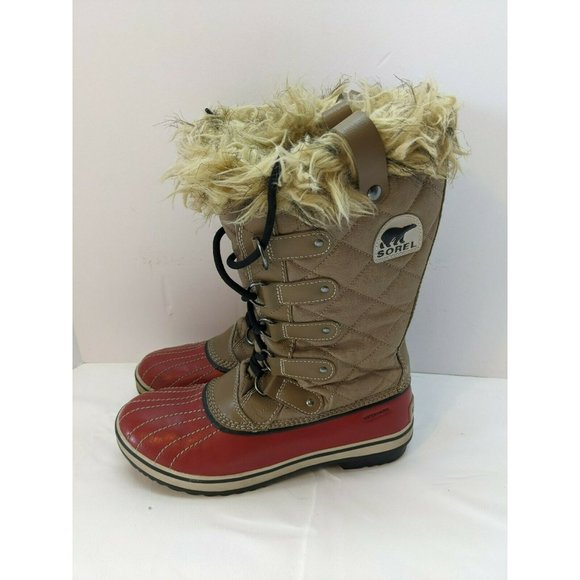 Sorel Trail Autumn Bronze Tofino Joan Snow Boot Size 8, NL 1909-239, - Picture 3 of 10